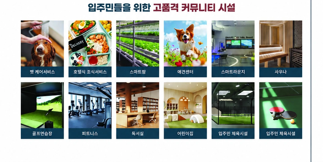 이안 리버파크 여주 고품격 커뮤니티 시설 - 펫케어, 스마트팜, 사우나, 골프연습장, 피트니스 등